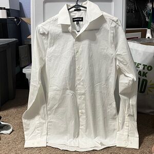 Express Classic Stretch Dress Shirt, Extra Slim Cut